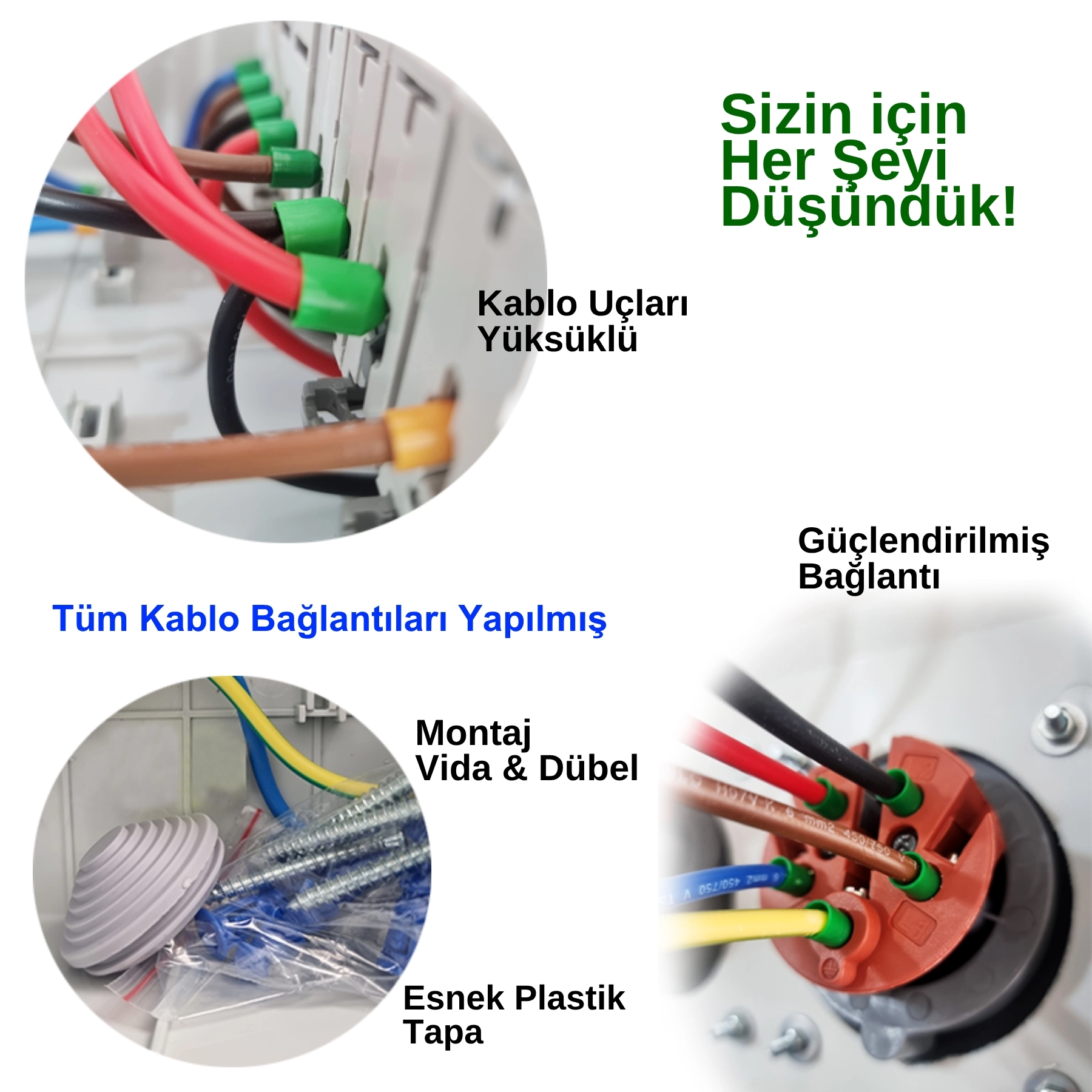 Elektrikli Araç Kombinasyon Kutusu Classic COMPACT 5x32A + 1x16A