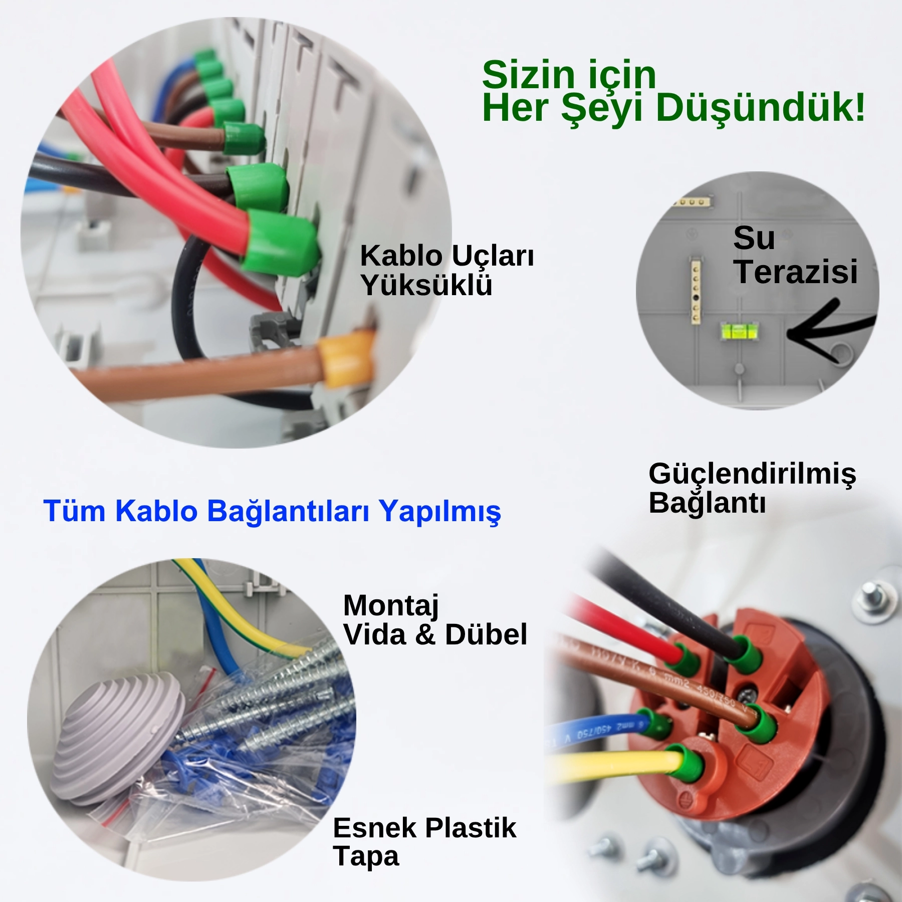 Elektrikli Araç Kombinasyon Kutusu DELUXE 5x32A + 3x32A + 1x16A