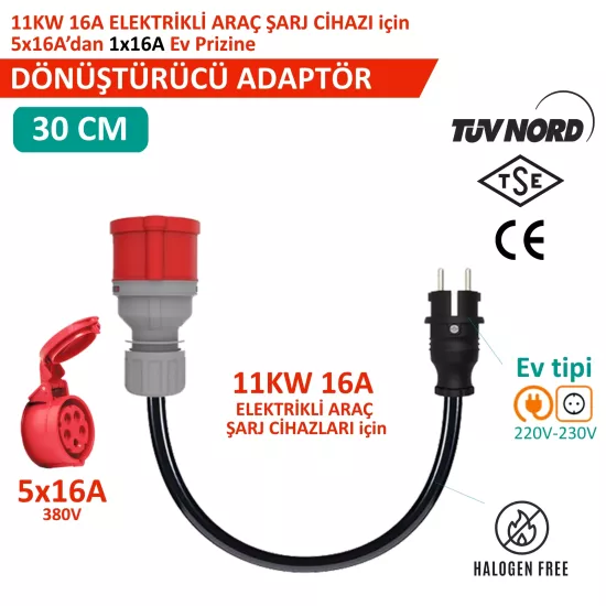 Hgsşarj, Elektrikli Araç 380V-220V Dönüştürücü