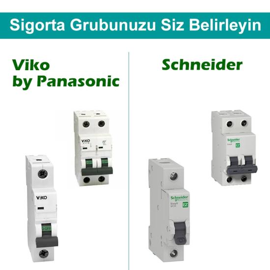 Elektrikli Araç Kombinasyon Kutusu, Tesla Blue Adaptöre Uyumlu,  ’’Elegance’’ 3x32A + 1x16A