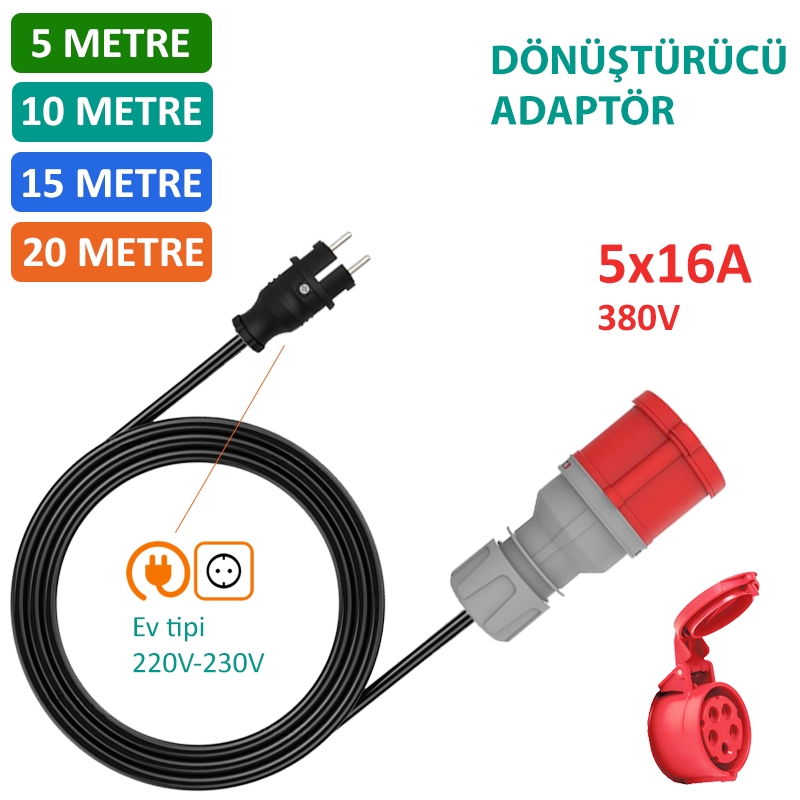 Hgsşarj,%205m,%2010m,%2015m,%2020m-%205x16A%20380V-450V%20ile%20Çalışan%20Cihazınızı,%20220V%20Ev%20Tipi%20Prize%20Bağlamayı%20Sağlar.%205x16A%20Fiş%20Olan%20Tüm%20Cihazlarda%20Kullanılabilir.%20Cihazınıza%20Uygun%20Adaptörleri%20Dakikalar%20içinde%20Whatsapp%20Hattımızdan%20Öğrenin.%20Teknik%20Destek%200530%209715215